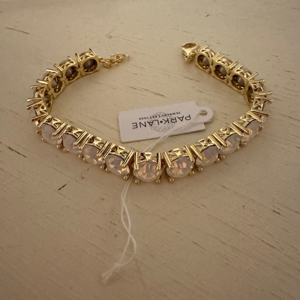 Park Lane Gold Bracelet with “Opal”  Stones